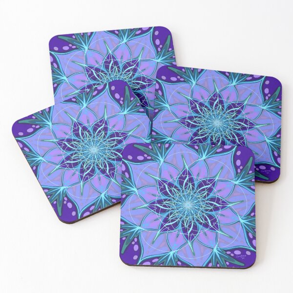 Item preview, Flowering Bursts of Light - Mindful Mandalas for the Spirit  - Sacred Geometry for Meditation Spaces designed and sold by Loveflows.