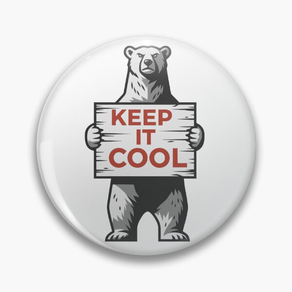 Item preview, Polar Bear Keep It Cool Climate Message  designed and sold by Owcomm.