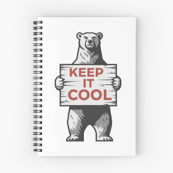 Item preview, Polar Bear Keep It Cool Climate Message  designed and sold by Owcomm.