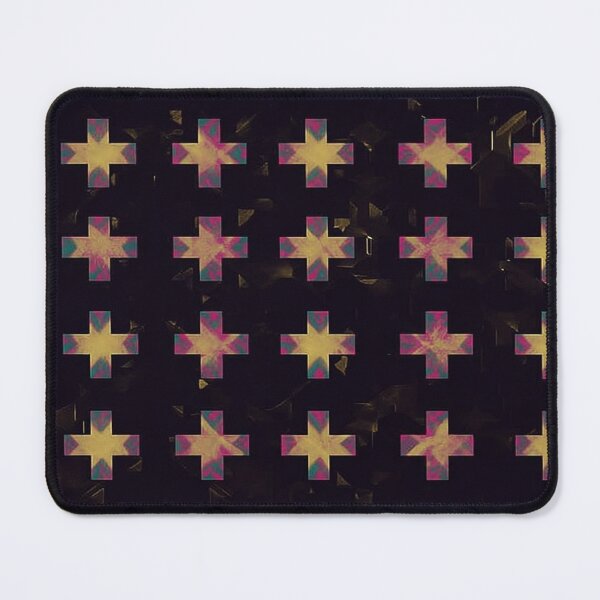 Item preview, Retro Gold Cross Pattern designed and sold by JeniSeny.
