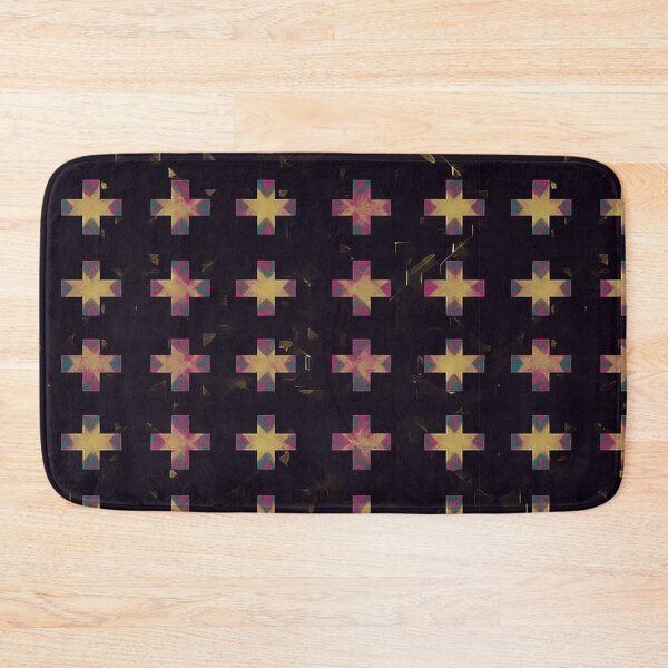 Item preview, Retro Gold Cross Pattern designed and sold by JeniSeny.