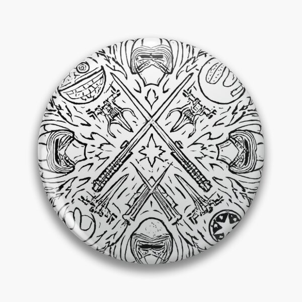 Item preview, Kylo Ren Dark Mandala designed and sold by ZenCyberStudio.