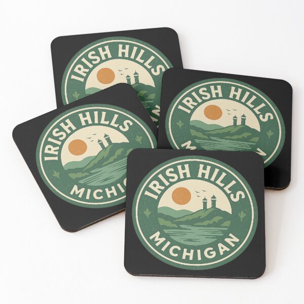 Item preview, Irish Hills Michigan Vintage Circular Design designed and sold by American Travels.