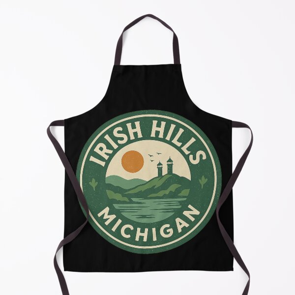 Item preview, Irish Hills Michigan Vintage Circular Design designed and sold by American Travels.