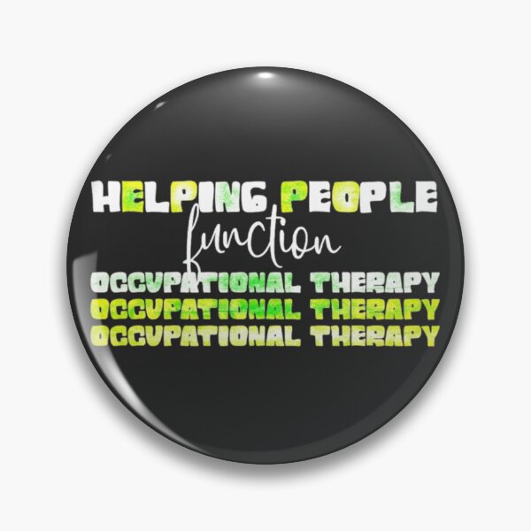 Item preview, Occupational Therapy Helping People Function Text Based designed and sold by DivineHaven.