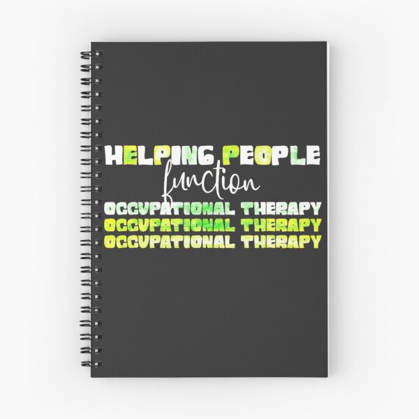 Item preview, Occupational Therapy Helping People Function Text Based designed and sold by DivineHaven.