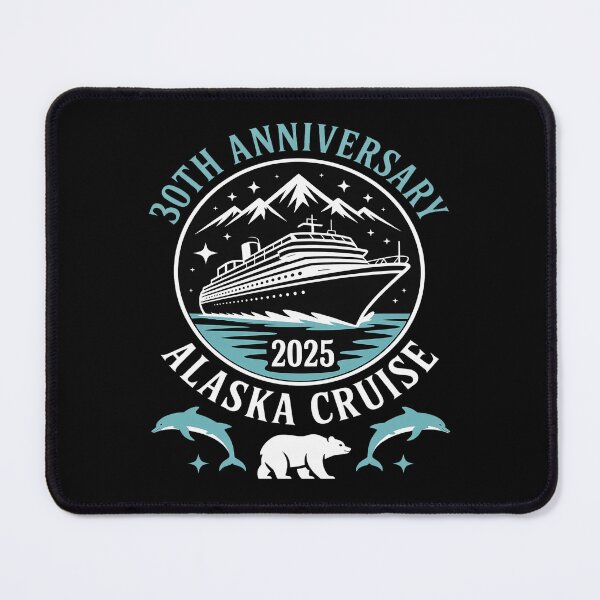 Item preview, 30th Anniversary Wedding Alaska Cruise 2025 Couple Vacation designed and sold by TrinaEspinoza.
