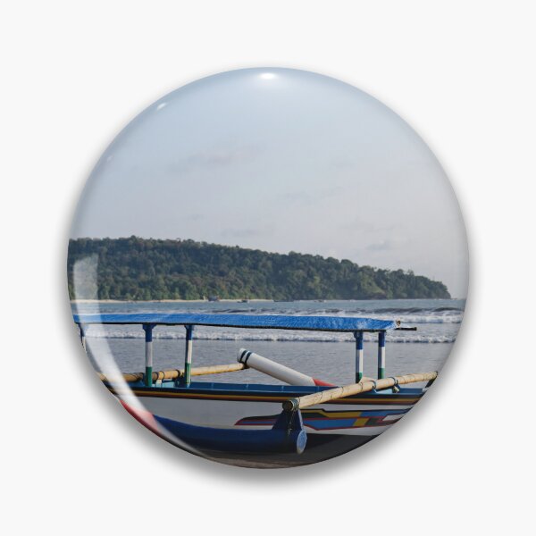 Item preview, Reflection of a local boat on the wet sand designed and sold by franck380.
