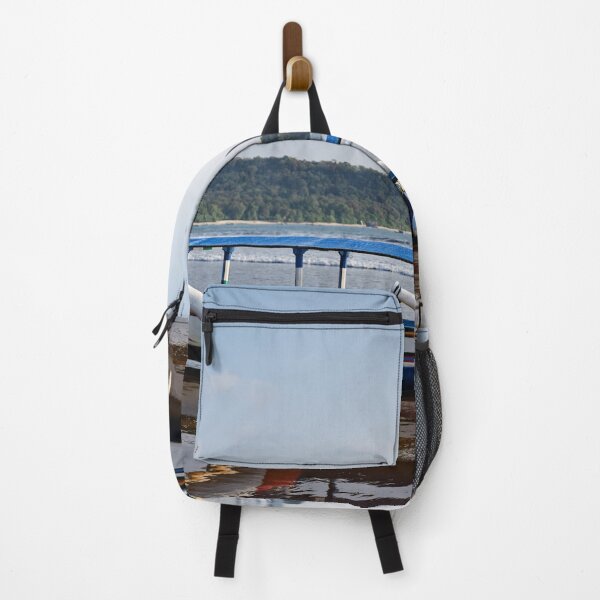 Item preview, Reflection of a local boat on the wet sand designed and sold by franck380.