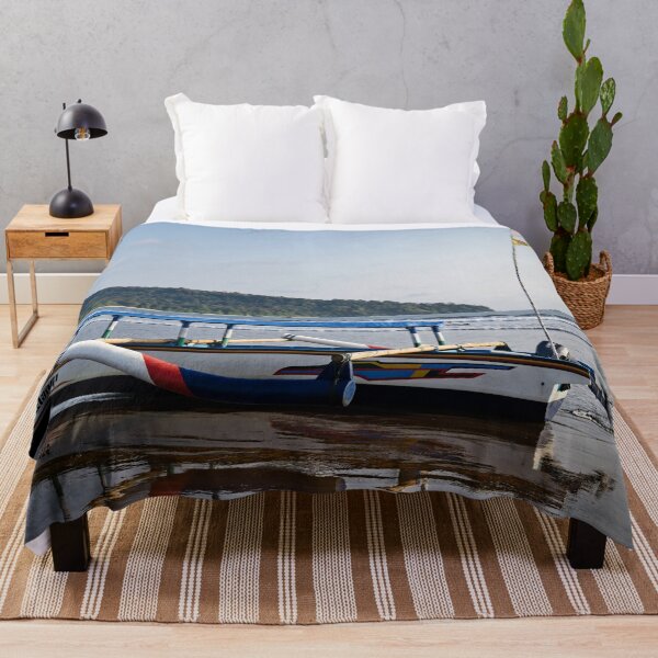 Item preview, Reflection of a local boat on the wet sand designed and sold by franck380.