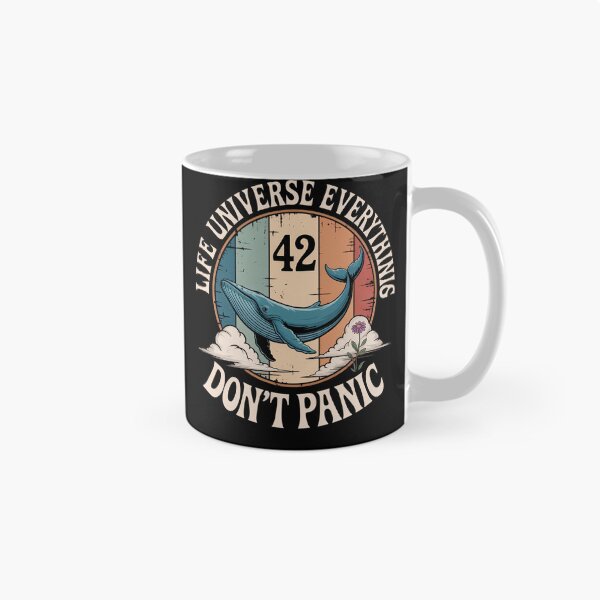 Item preview, 42 Answer to Life The Universe And Everything Don't Panic designed and sold by TrinaEspinoza.
