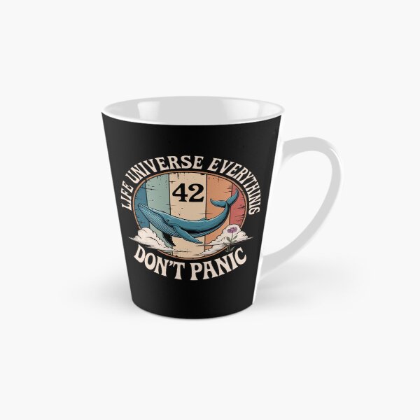 Item preview, 42 Answer to Life The Universe And Everything Don't Panic designed and sold by TrinaEspinoza.