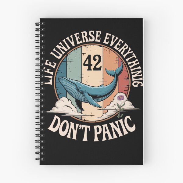 Item preview, 42 Answer to Life The Universe And Everything Don't Panic designed and sold by TrinaEspinoza.