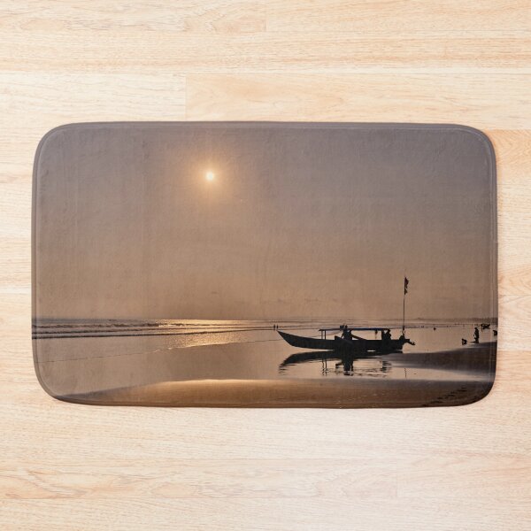 Item preview, Traditional Indonesian boat at golden twilight designed and sold by franck380.