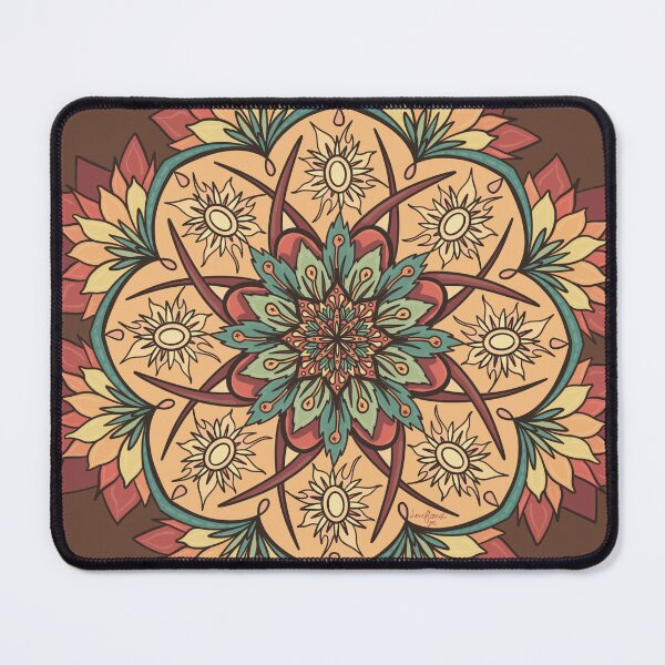 Item preview, Natural Sun Earth Rhythm - Line - Mindful Mandalas for the Spirit  - Sacred Geometry for Meditation Spaces designed and sold by Loveflows.