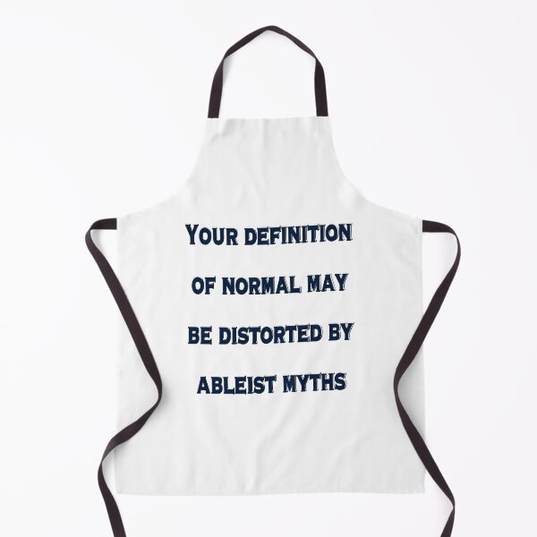Item preview, Ableist Myths Distort Normal – Chronic Pain & Disability Awareness Design designed and sold by aadventures.