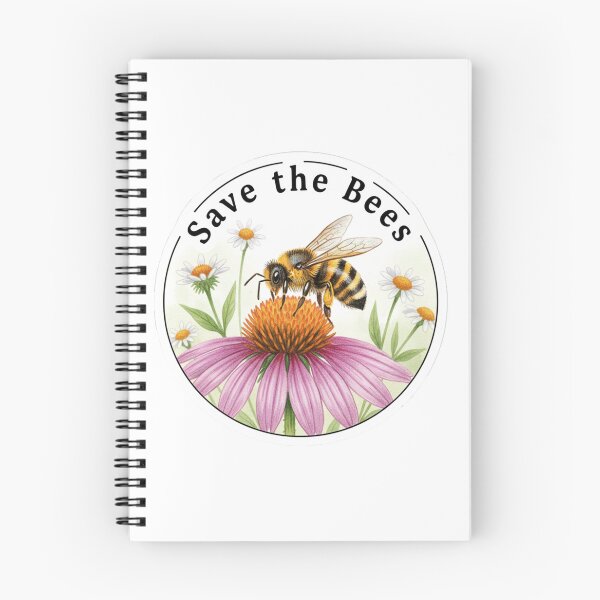 Item preview, Save The Bees Wildflower designed and sold by Owcomm.