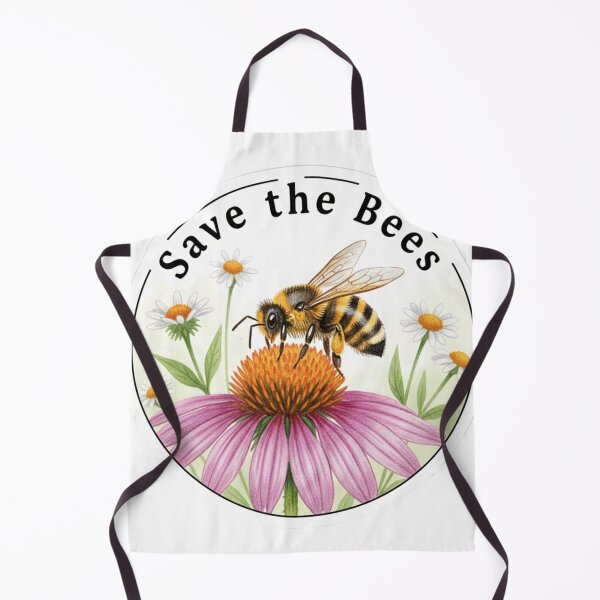 Item preview, Save The Bees Wildflower designed and sold by Owcomm.