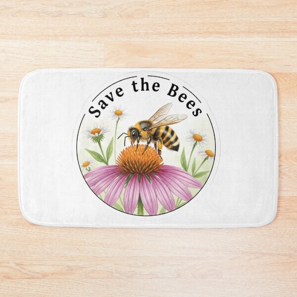 Item preview, Save The Bees Wildflower designed and sold by Owcomm.