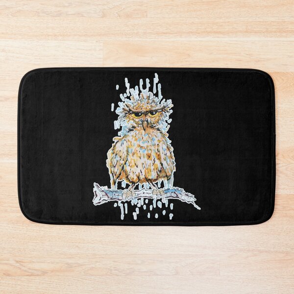 Item preview, Grumpy Wet Owl designed and sold by JoseloRochaArt.