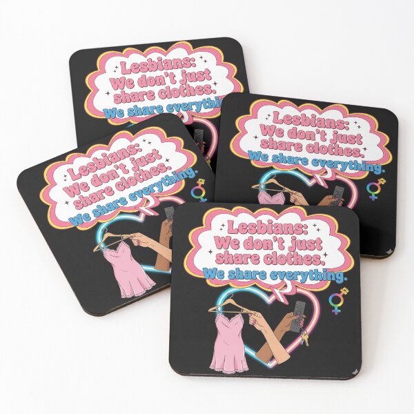 Item preview, Lesbians Share Everything designed and sold by ATOMI-K.