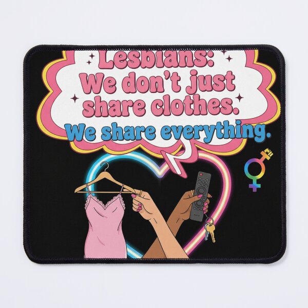 Item preview, Lesbians Share Everything designed and sold by ATOMI-K.