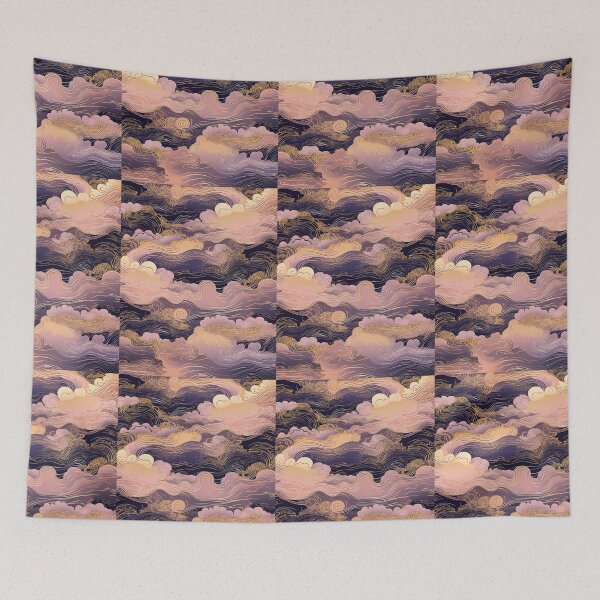Item preview, Waves of chaos like clouds designed and sold by JeniSeny.