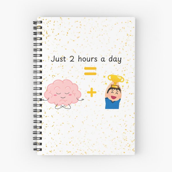 Item preview, JUST 2 HOURS = Success + Peace of Mind designed and sold by InkIrony.