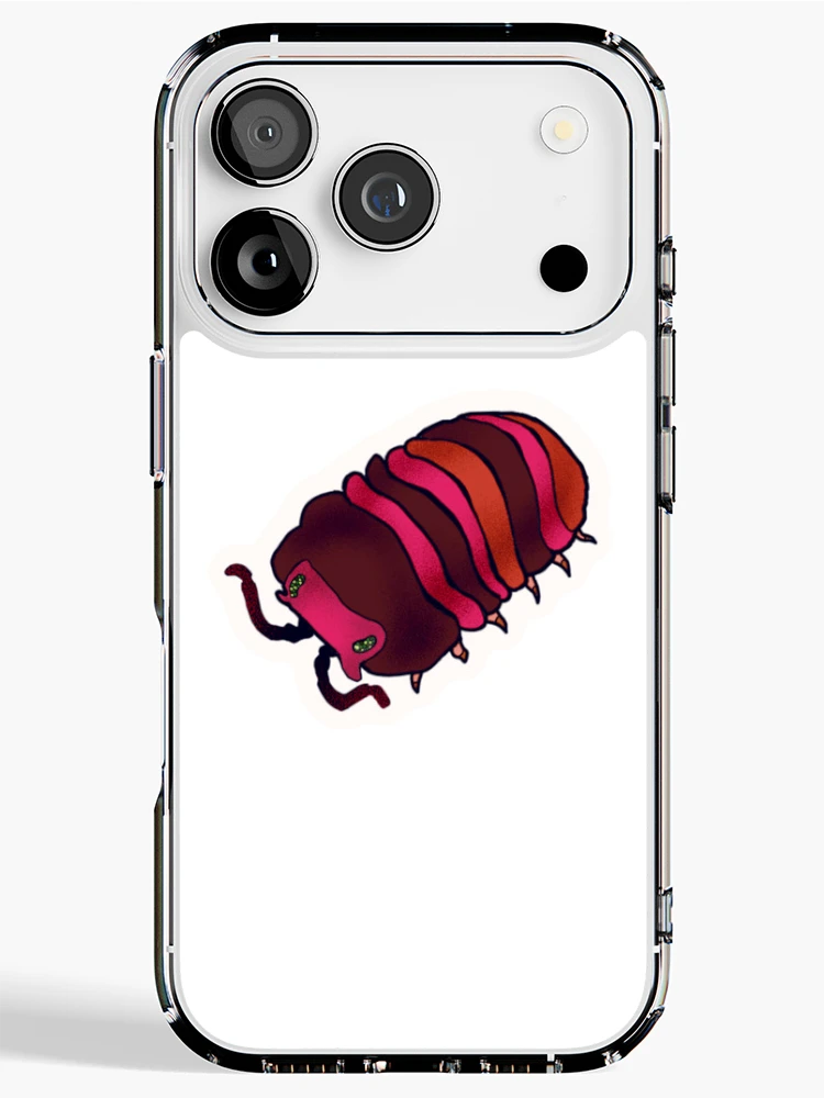 Thumbnail 1 of 5, iPhone Case, Red Roly-Poly designed and sold by CourtofLight.