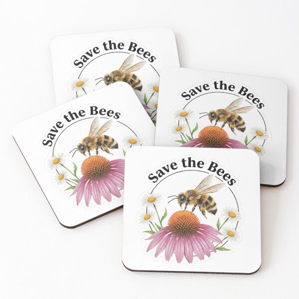 Item preview, Save The Bees Floral designed and sold by Owcomm.