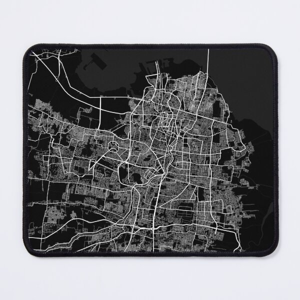 Item preview, Surabaya City Map of Indonesia - Full Moon designed and sold by deMAP.