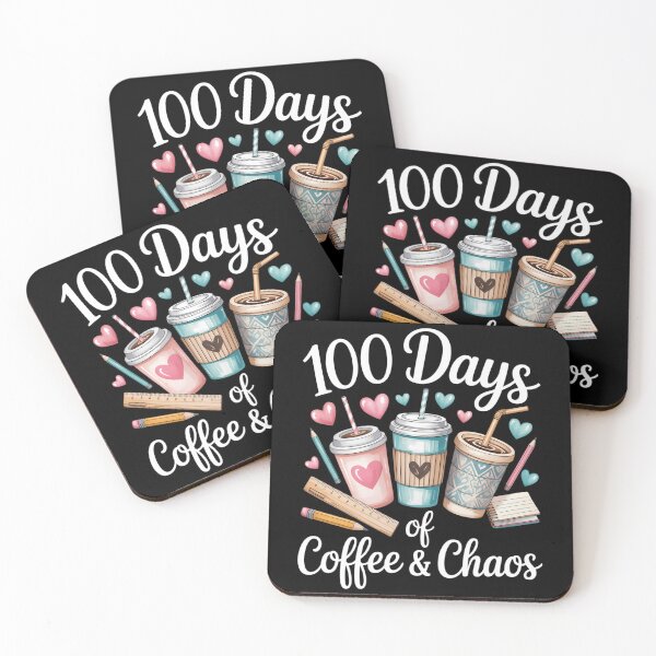 Item preview, 100 Days Of Coffee And Chaos  designed and sold by TrinaEspinoza.