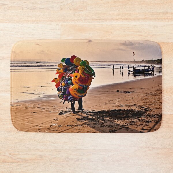 Item preview, A colorful street vendor at sunset designed and sold by franck380.