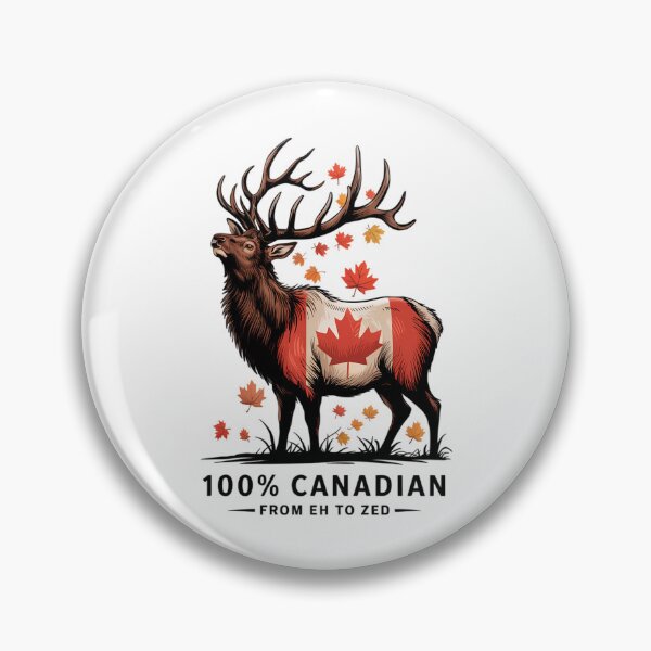 Item preview, 100% Canadian from Eh To Zed Canada Day 2023 Patriotic Flag designed and sold by TrinaEspinoza.