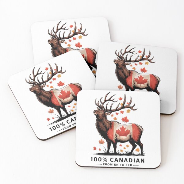 Item preview, 100% Canadian from Eh To Zed Canada Day 2023 Patriotic Flag designed and sold by TrinaEspinoza.