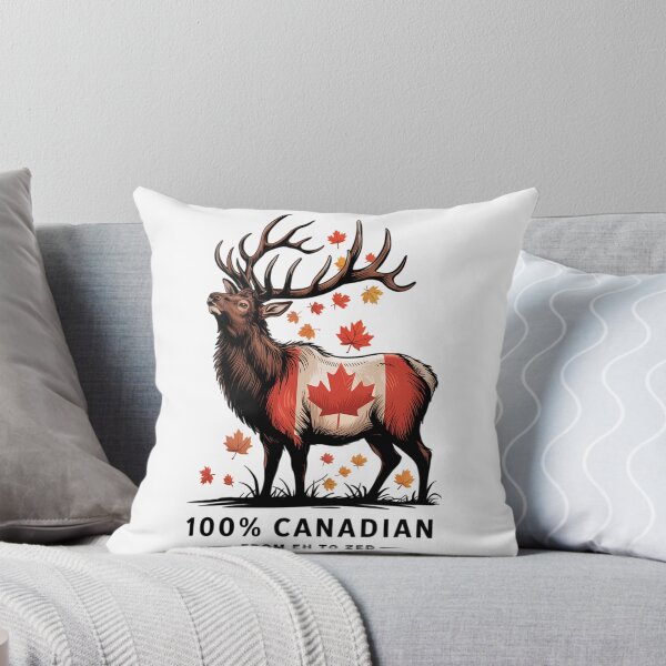 Item preview, 100% Canadian from Eh To Zed Canada Day 2023 Patriotic Flag designed and sold by TrinaEspinoza.