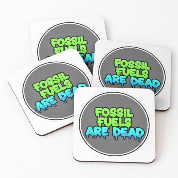 Item preview, Fossil Fuels Are Dead Drippy Green Blue designed and sold by Owcomm.