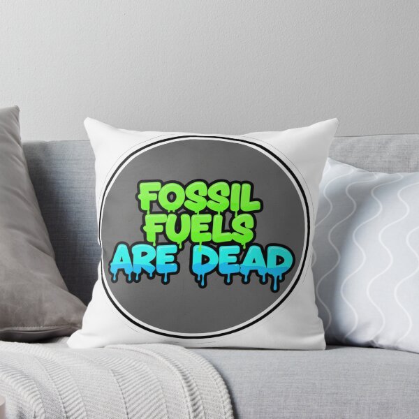 Item preview, Fossil Fuels Are Dead Drippy Green Blue designed and sold by Owcomm.