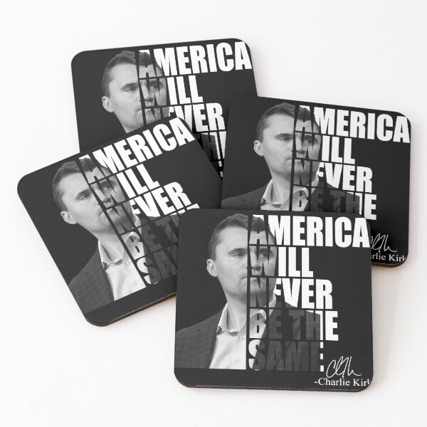 Item preview, America Will Never Be The Same Charlie Kirk Signature designed and sold by JeyVel.