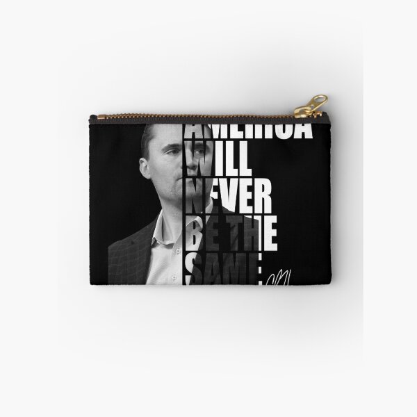 Item preview, America Will Never Be The Same Charlie Kirk Signature designed and sold by JeyVel.