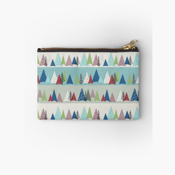 Item preview, Geometric whimsical winter trees designed and sold by Ilikeiwantilove.