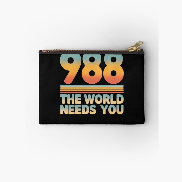 Item preview, 988 Hotline The World Needs You Mental Retro Health Stay designed and sold by TrinaEspinoza.