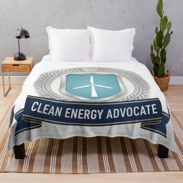Item preview, Clean Energy Advocate Badge Emblem designed and sold by Owcomm.