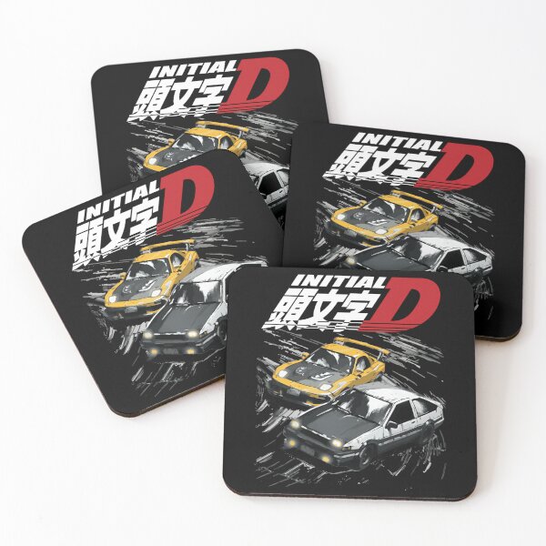 Item preview, Mou.ntain Dr.ift Ra.cing Init.ial D Tand.ems AE86 vs FD rx-7   designed and sold by IgnacioSpivey.
