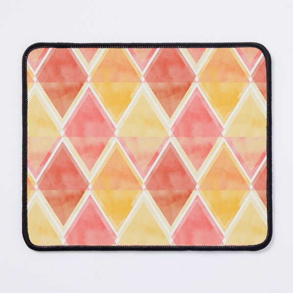 Item preview, Sherbet Diamond Watercolor Repeat designed and sold by Strokes of Sunshine.