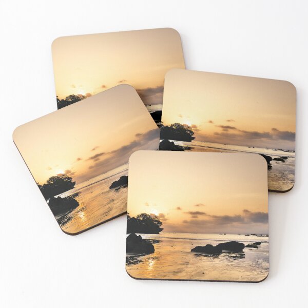 Item preview, Light reflections and traditional boats at dusk designed and sold by franck380.