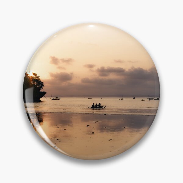 Item preview, Blazing sunset on Pangandaran Beach designed and sold by franck380.