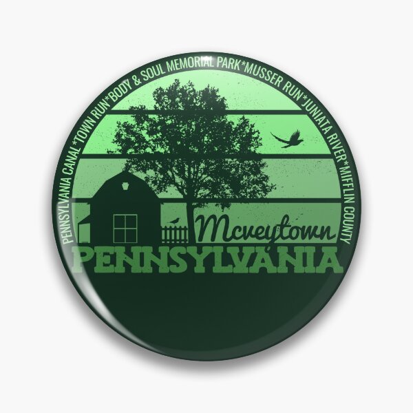 Item preview, Mcveytown Pennsylvania Sunset Retro Vintage Local Pride Logo designed and sold by CRHPOD20.