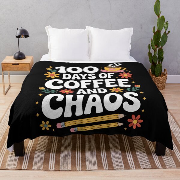 Item preview, 100 Days Of Coffee And Chaos designed and sold by TyraYoung.