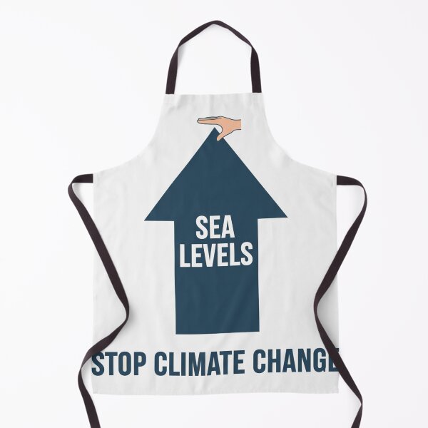 Item preview, Stop Climate Change Sea Levels Arrow designed and sold by Owcomm.
